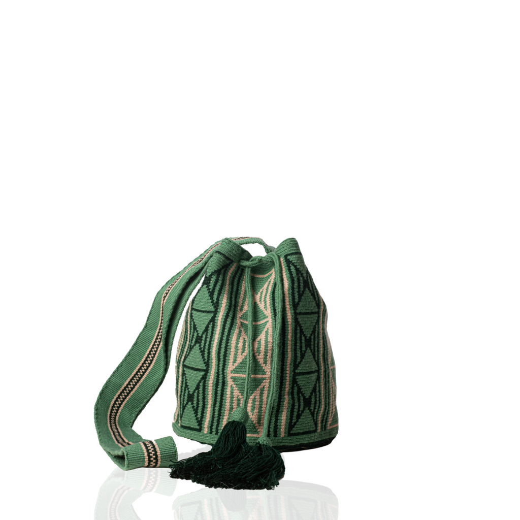 Mochila Wayuu Verde Hilosagrado